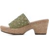 imageCLIFFS BY WHITE MOUNTAIN Womens Biankka Platform Woven Slide SandalSage GreenWovenPu