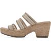imageCLIFFS BY WHITE MOUNTAIN Womens Bianna Heeled SandalNaturalMesh