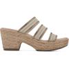 imageCLIFFS BY WHITE MOUNTAIN Womens Bianna Heeled SandalNaturalMesh