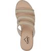 imageCLIFFS BY WHITE MOUNTAIN Womens Bianna Heeled SandalNaturalMesh