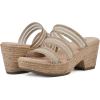 imageCLIFFS BY WHITE MOUNTAIN Womens Bianna Heeled SandalNaturalMesh