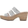 imageCLIFFS BY WHITE MOUNTAIN Womens Bianna Heeled SandalSilverMetMesh