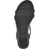 imageCLIFFS BY WHITE MOUNTAIN Womens Candelle Wedge SandalBlackFabric