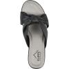 imageCLIFFS BY WHITE MOUNTAIN Womens Candie Wedge SandalBlackSmooth