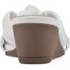 imageCLIFFS BY WHITE MOUNTAIN Womens Candie Wedge SandalWhiteSmooth