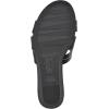 imageCLIFFS BY WHITE MOUNTAIN Womens Candyce Wedge SandalBlackBurnishedSmooth