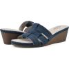 imageCLIFFS BY WHITE MOUNTAIN Womens Candyce Wedge SandalDk BlueDenimFabric