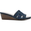 imageCLIFFS BY WHITE MOUNTAIN Womens Candyce Wedge SandalDk BlueDenimFabric