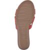 imageCLIFFS BY WHITE MOUNTAIN Womens Candyce Wedge SandalRedBurnishedSmooth
