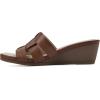 imageCLIFFS BY WHITE MOUNTAIN Womens Candyce Wedge SandalTanBurnishedSmooth