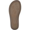 imageCLIFFS BY WHITE MOUNTAIN Womens Cassia Mini Wedge Flower Flip Flop SandalDenim BlueFabric