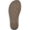 imageCLIFFS BY WHITE MOUNTAIN Womens Cassia Mini Wedge Flower Flip Flop SandalNavySmooth