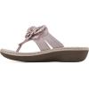 imageCLIFFS BY WHITE MOUNTAIN Womens Cassia Mini Wedge Flower Flip Flop SandalPale PinkSmooth