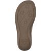 imageCLIFFS BY WHITE MOUNTAIN Womens Cassia Mini Wedge Flower Flip Flop SandalTanSmooth