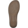 imageCLIFFS BY WHITE MOUNTAIN Womens Cassia Mini Wedge Flower Flip Flop SandalWhiteSmooth