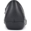 imageCLIFFS BY WHITE MOUNTAIN Womens Cheryl Cushioned Ballet FlatBlackBurnishedSmooth