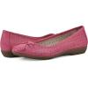 imageCLIFFS BY WHITE MOUNTAIN Womens Cheryl Cushioned Ballet FlatFuchsiaBurnishedSmooth
