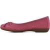 imageCLIFFS BY WHITE MOUNTAIN Womens Cheryl Cushioned Ballet FlatFuchsiaBurnishedSmooth