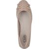 imageCLIFFS BY WHITE MOUNTAIN Womens Cheryl Cushioned Ballet FlatNaturalBurnishedSmooth