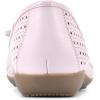 imageCLIFFS BY WHITE MOUNTAIN Womens Cheryl Cushioned Ballet FlatPale PinkBurnishedSmooth