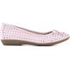 imageCLIFFS BY WHITE MOUNTAIN Womens Cheryl Cushioned Ballet FlatPale PinkBurnishedSmooth