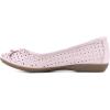 imageCLIFFS BY WHITE MOUNTAIN Womens Cheryl Cushioned Ballet FlatPale PinkBurnishedSmooth