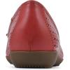 imageCLIFFS BY WHITE MOUNTAIN Womens Cheryl Cushioned Ballet FlatRedBurnishedSmooth
