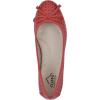 imageCLIFFS BY WHITE MOUNTAIN Womens Cheryl Cushioned Ballet FlatRedBurnishedSmooth