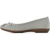 imageCLIFFS BY WHITE MOUNTAIN Womens Cheryl Cushioned Ballet FlatSage GreenSmooth