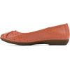 imageCLIFFS BY WHITE MOUNTAIN Womens Cheryl Cushioned Ballet FlatTangerineBurnishedSmooth