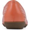 imageCLIFFS BY WHITE MOUNTAIN Womens Cheryl Cushioned Ballet FlatTangerineBurnishedSmooth