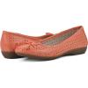 imageCLIFFS BY WHITE MOUNTAIN Womens Cheryl Cushioned Ballet FlatTangerineBurnishedSmooth