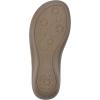 imageCLIFFS BY WHITE MOUNTAIN Womens Cienna Mini Wedge Flip Flop SandalMagenta PinkFabric