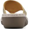 imageCLIFFS BY WHITE MOUNTAIN Womens Cienna Mini Wedge Flip Flop SandalMarigoldFabric