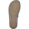imageCLIFFS BY WHITE MOUNTAIN Womens Cienna Mini Wedge Flip Flop SandalNavyFabric