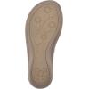 imageCLIFFS BY WHITE MOUNTAIN Womens Cienna Mini Wedge Flip Flop SandalStoneFabric