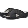 imageCLIFFS BY WHITE MOUNTAIN Womens Collet Wedge SandalBlackNubuck
