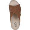 imageCLIFFS BY WHITE MOUNTAIN Womens Collet Wedge SandalBrownNubuck