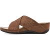 imageCLIFFS BY WHITE MOUNTAIN Womens Collet Wedge SandalBrownNubuck