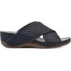 imageCLIFFS BY WHITE MOUNTAIN Womens Collet Wedge SandalNavyNubuck