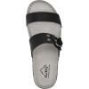 imageCLIFFS BY WHITE MOUNTAIN Womens Colletta Wedge SandalBlackBurnishedSmooth
