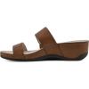 imageCLIFFS BY WHITE MOUNTAIN Womens Colletta Wedge SandalLt BrownBurnishedSmooth