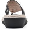 imageCLIFFS BY WHITE MOUNTAIN Womens Comate FlipFlopBlackNubuck
