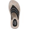imageCLIFFS BY WHITE MOUNTAIN Womens Comate FlipFlopBlackNubuck