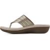 imageCLIFFS BY WHITE MOUNTAIN Womens Comate FlipFlopGoldMetallic