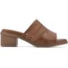 imageCLIFFS BY WHITE MOUNTAIN Womens Corley Block Heeled SandalWhiskeyBurnishedSmooth