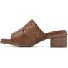 imageCLIFFS BY WHITE MOUNTAIN Womens Corley Block Heeled SandalWhiskeyBurnishedSmooth