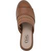 imageCLIFFS BY WHITE MOUNTAIN Womens Corley Block Heeled SandalWhiskeyBurnishedSmooth