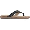 imageCLIFFS BY WHITE MOUNTAIN Womens Fateful FlipFlopBlackNubuck