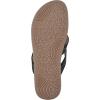 imageCLIFFS BY WHITE MOUNTAIN Womens Fateful FlipFlopBlackNubuck